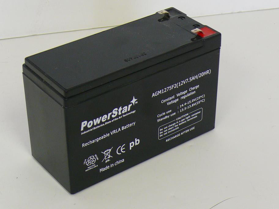 Bateria genrica 12V 7.5AH Sealed Rechargeable Battery 20HR